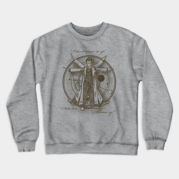 Virtruvian Doctor - #10 Crewneck Sweatshirt by APSketches